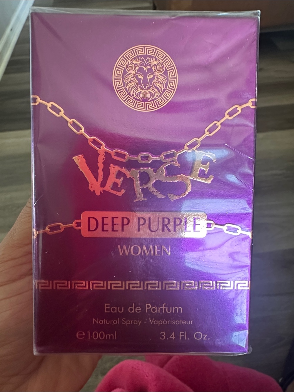 VERSE Deep Purple Women Eau de Parfum - Purple & Gold Box